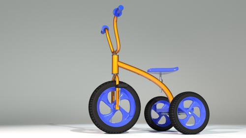 Trike, 3 Wheel kids dinky bike preview image